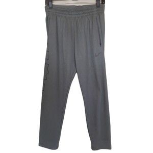 Nike Dri-Fit Pants Gray w/ Zippered Pockets Mens Size Medium